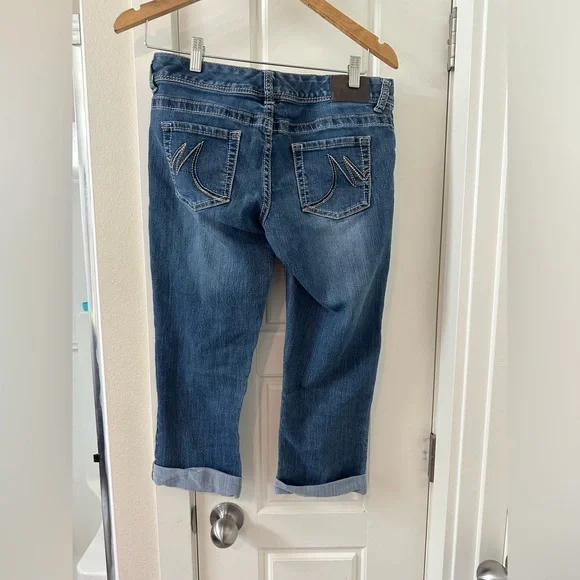 Maurices Blue Ankle Cropped Jeans - Picture 2 of 4